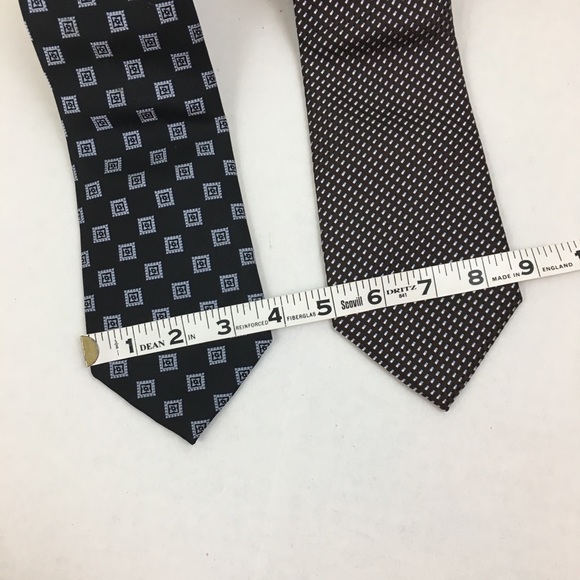 ✨5 FOR $25✨  Club Room Silk Print Tie Bundle of 2 - Picture 3 of 5